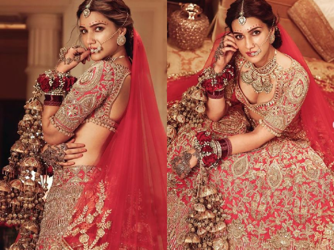 क्या Kriti Sanon कर रही है शादी, दुल्हन बन शेयर की तस्वीरें फैंस कर रहे सवाल …