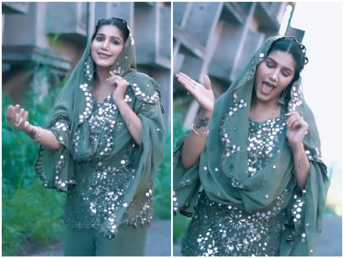 Sapna Choudhary Dance Video: ग्रीन सूट में सपना चौधरी ने किया जबरदस्त डांस, वायरल हुआ रूप सुहाना लगता है…