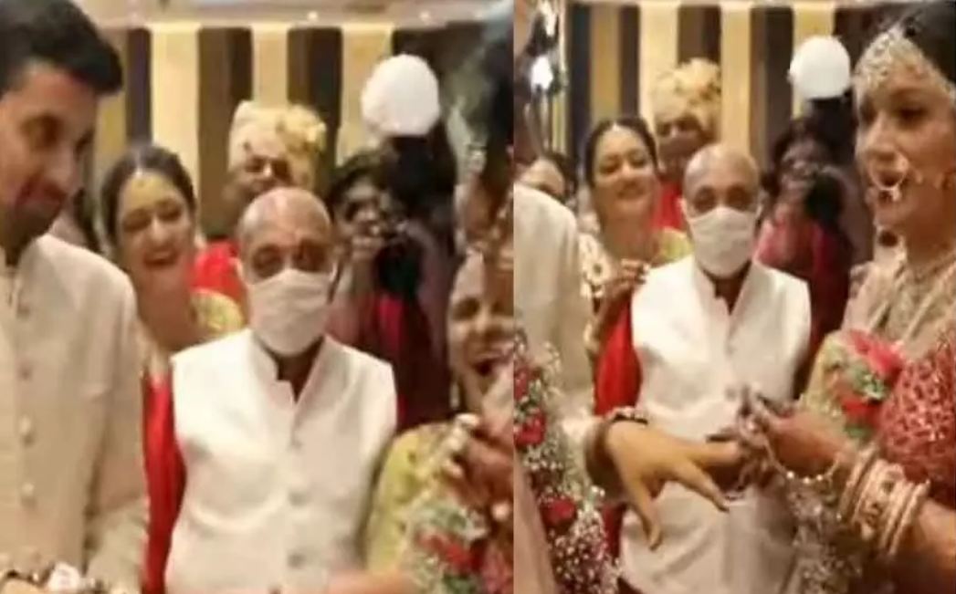 Funny Wedding Video: शादी की रस्मों के बीच दुल्हन की किया कुछ ऐसा कि दूल्हे ने टेक दिये घुटने, और फिर…