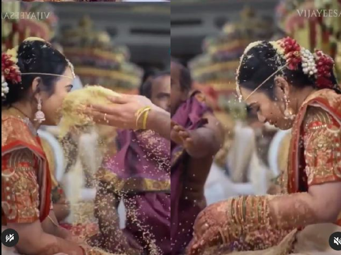 Wedding Video: शादी में मंत्रोच्चारण के दौरान शुरू हुई जबरदस्त फाइट, दूल्हे ने दुल्हन को फेंक के मारा….