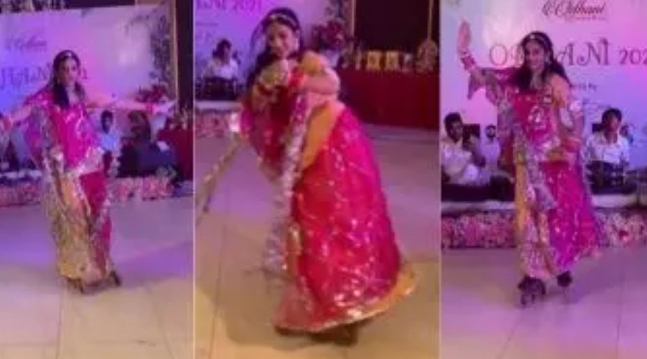 VIRAL VIDEO: राजस्थानी ड्रेस में महिला ने की गजब स्केटिंग, वीडियो देख आप भी बोलेंगे -वाह….