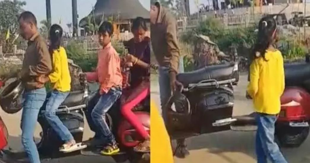 Desi Jugaad: शख्स ने अपनी स्कूटर को बना दी मरसडीज, VIDEO देख लोगों का मुह रह गया खुला का खुला