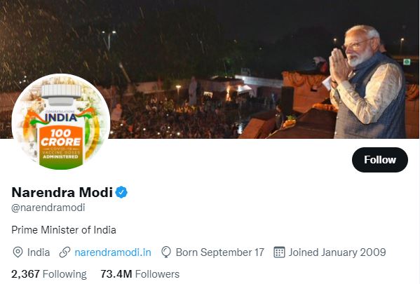 प्रधानमंत्री नरेंद्र मोदी का अकाउंट हैक होने के बाद आया Twitter का पहला बयान