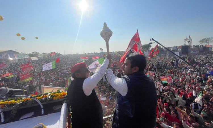 Akhilesh-Jayant Rally: अखिलेश यादव का बड़ा हमला, कहा-पश्चिम यूपी में बीजेपी का सूरज हमेशा के लिए डूब जाएगा