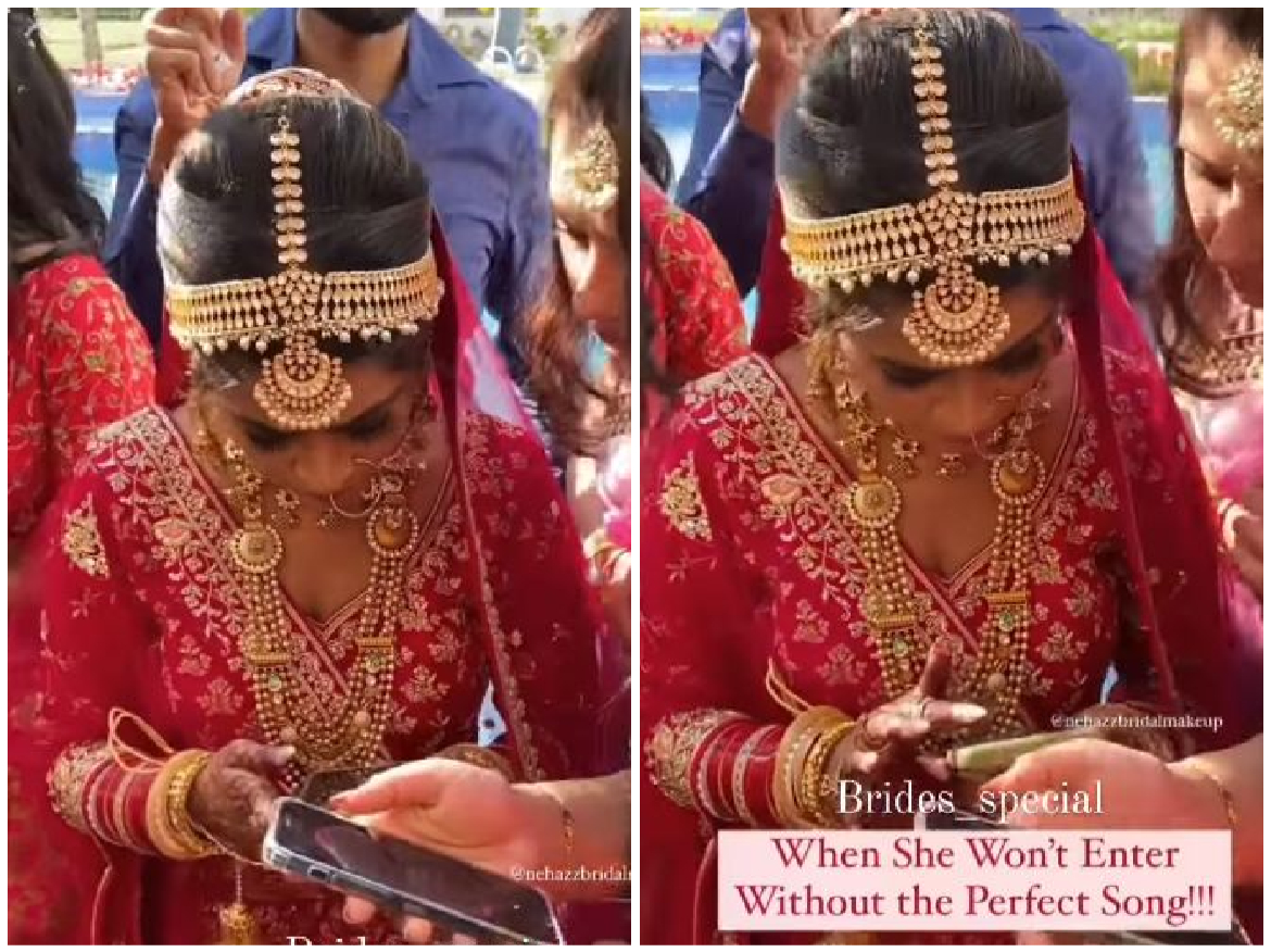 Wedding Viral Video: मंडप में इंट्री लेते ही DJ वाले पर भड़की दुल्हन, मोबाइल उठा करने लगी ये काम …