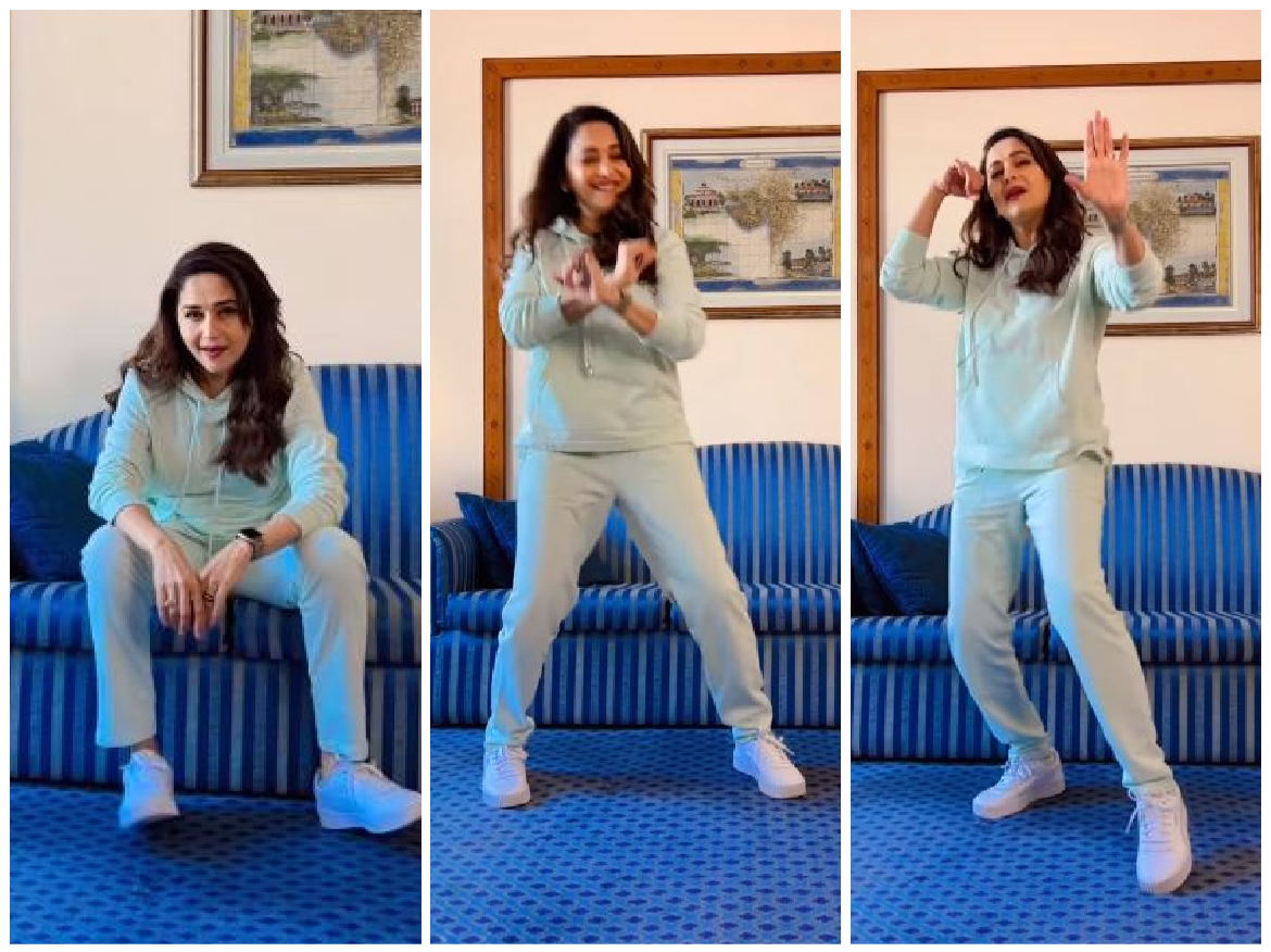 Madhuri Dixit Dance Video: एक्ट्रेस ऐसे बनाया अपने सनडे को फन डे, वीडियो देख फैंस ने दिया गज़ब रिएक्शन