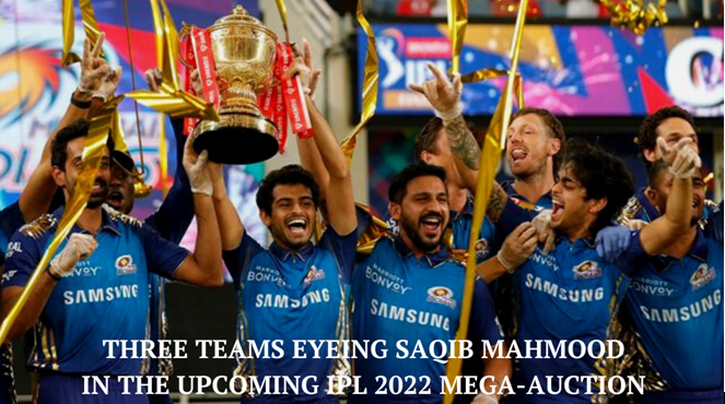 Three teams eyeing Saqib Mahmood in the upcoming IPL 2022 mega-auction.