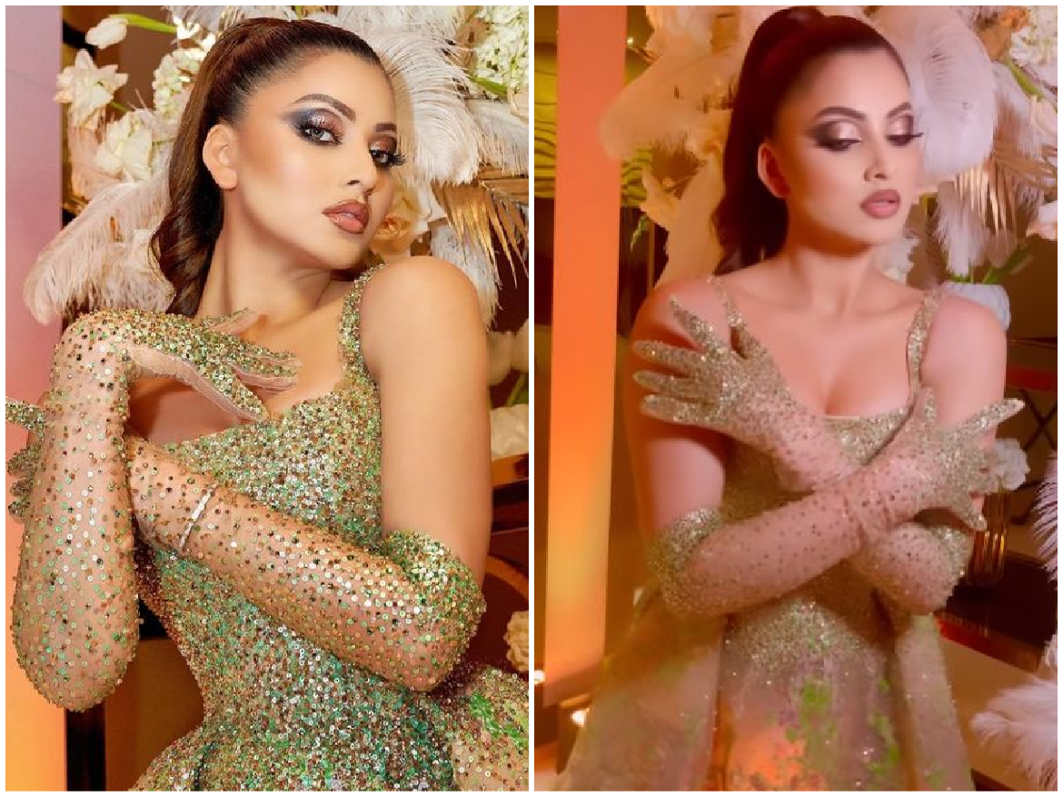 Urvashi Rautela ने पहनी Michael Cinco की 15 लाख की ड्रेस, तस्वीरें फैंस दे रहे ऐसा रिएक्शन