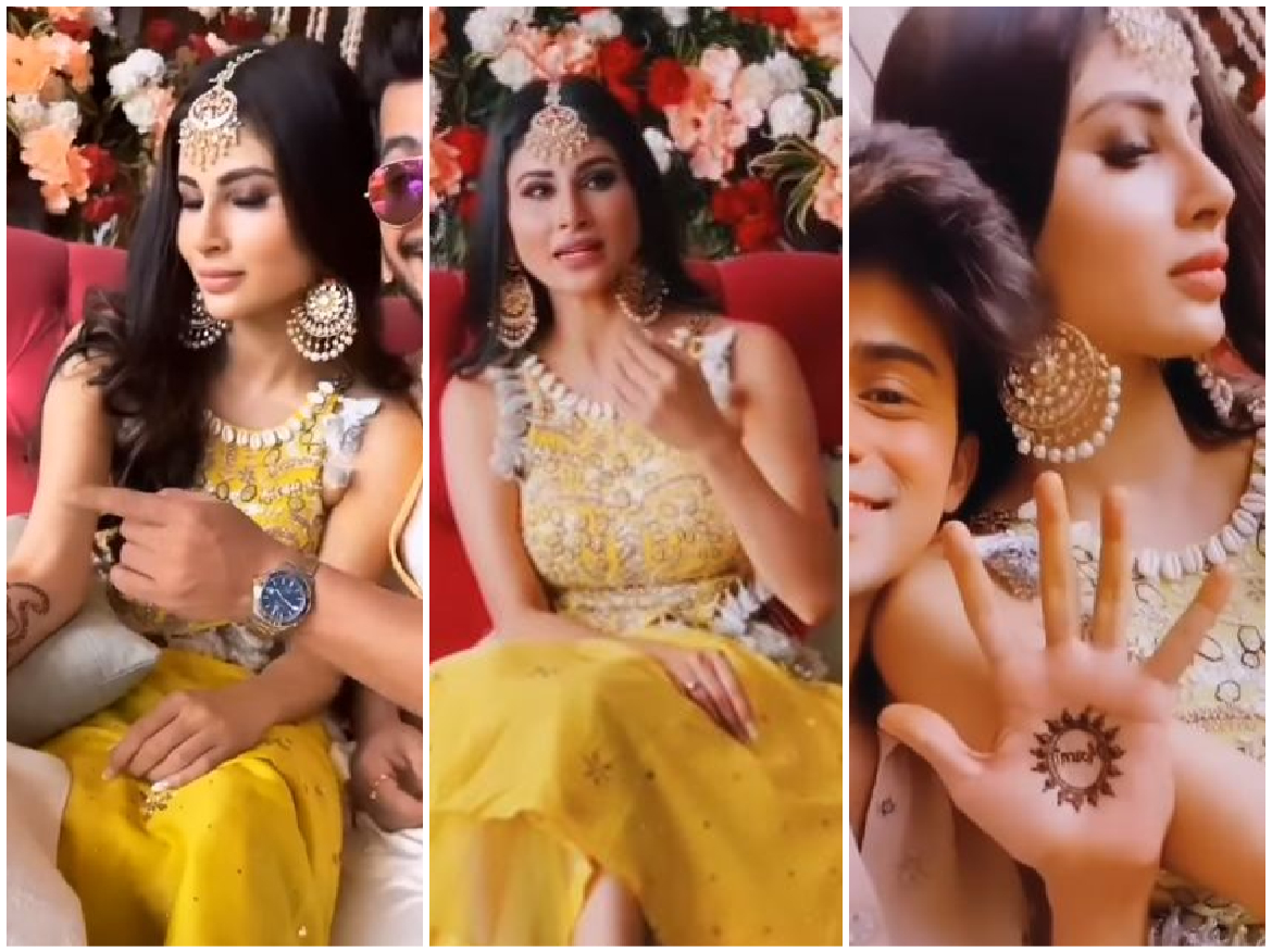 Mouni Roy Wedding: शुरू हुई मौनी रॉय की शादी की रस्में, मेहंदी की ररस्म का VIDEO हुआ वायरल