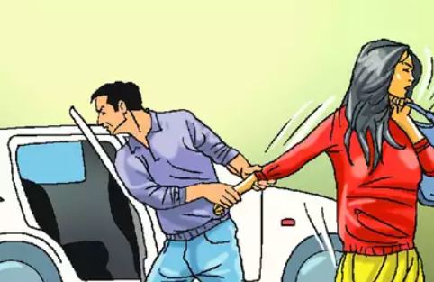प्रयागराज: अल्लापुर पुलिस चौकी के सामने से घसीट कर युवती को उठा ले गया युवक, तमाशबीन बने रहे लोग