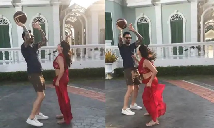 Sunny Leone Videos: साड़ी पहनकर बास्केट बॉल खेलते नजर आईं सनी लियोनी, फैंस हुए दिवाने