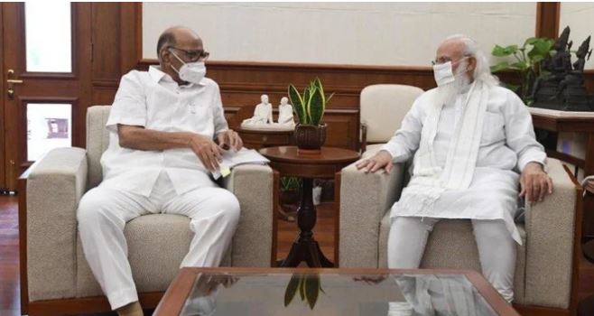 Sharad Pawar-PM Modi meeting: पीएम मोदी से मिले शरद पवार, जाने दोनों नेताओं के बीच क्या हुई बातचीत?