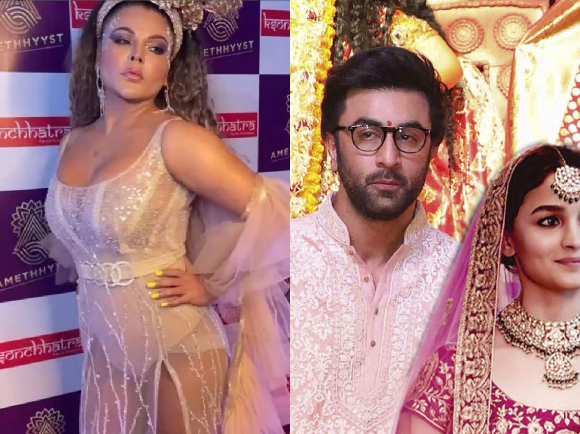 Ranbir Kapoor and Alia Bhatt wedding: रणबीर -आलिया के दहेज में जा रही Rakhi Sawant, कहा- मैं भी बैग में बैठ जाऊंगी…