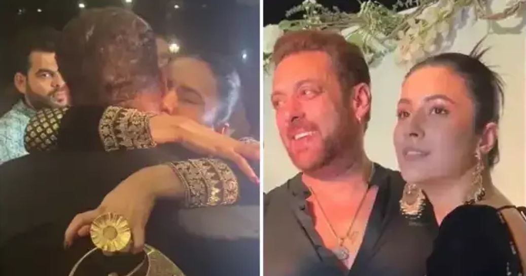 Shahnaz Gill ने ईद की पार्टी पर Salman Khan को किया KISS, ट्रोलर्स बोले- भूल गई ना सिद्धार्थ को