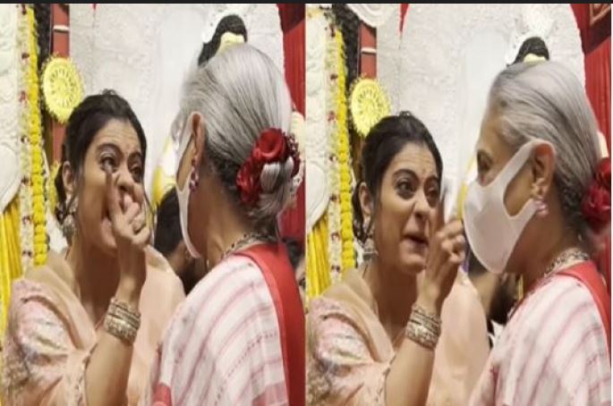 Viral Video: माता के पंडाल में जया बच्चन पर चिल्लाई काजोल, वीडियो हुए तेजी से वायरल