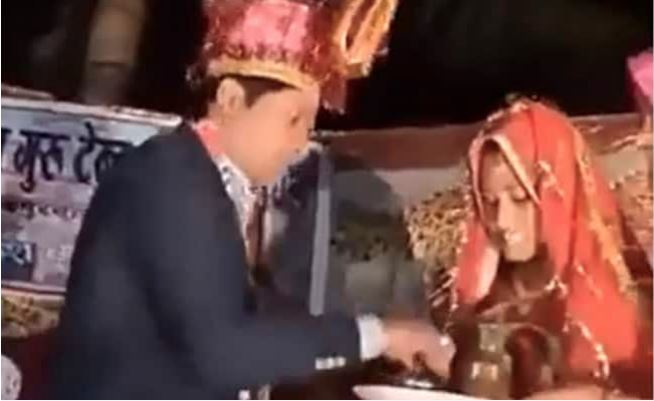 Wedding Video : दूल्हा–दुल्हन का एक्शन देख लोग बोले- मिल रहे हैं 36 के 36 गुण