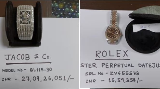 एयरपोर्ट पर कस्टम ने बरामद की बेशकीमती घड़ियां, एक की कीमत 27.9 करोड़ रुपये
