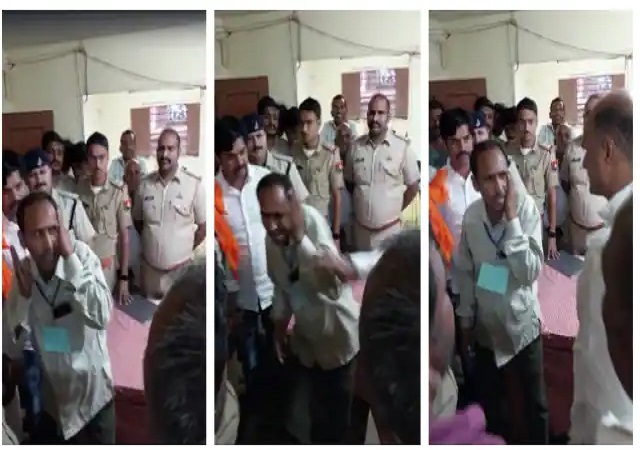 भाजपा सांसद ने कर्मचारी को सरेआम जड़ा तमाचा, वीडियो तेजी से सोशल मीडिया पर वायरल