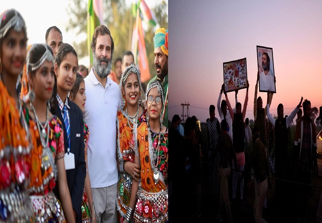 Bharat Jodo Yatra : बाबा महाकाल की नगरी उज्जैन पहुंचे राहुल गांधी का 200 पंडितों ने किया स्वागत