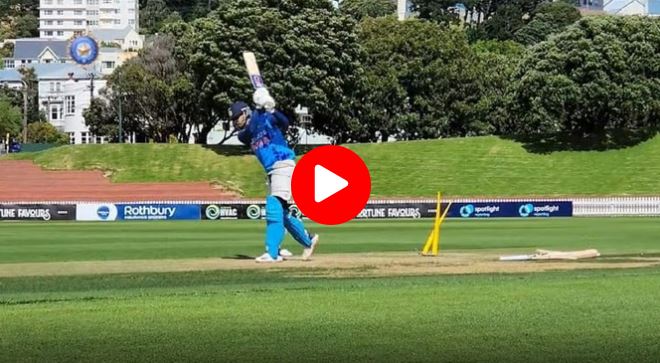 India and New Zealand: न्यूजीलैंड के खिलाफ टी20 मैच से पहले नेट्स पर संजू-पंत ने लगाए बेहतरीन शॉट्स, देखिए Video
