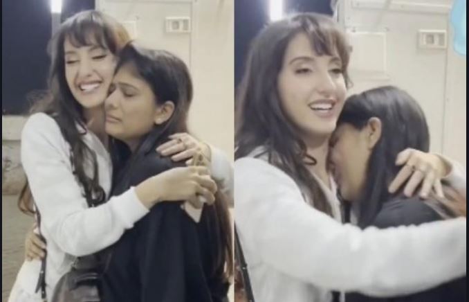 Nora Fatehi Video: एक्ट्रेस से मिलते ही फूट-फूट कर रोने लगी फैन, वीडियो देखने वाले हुए हैरान