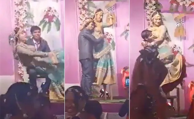 Bride Dance Video : दुल्हन ने स्टेज पर लगाए जबरदस्त ठुमके, वीडियो देख फटी की फटी रह जाएंगी आपकी आंखें