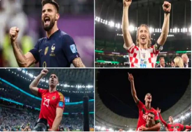 FIFA World Cup Semi Final 2022 : फीफा वर्ल्ड कप की सेमीफाइनलिस्ट टीमें तय, जानें कब कौन किससे भिड़ेगा?