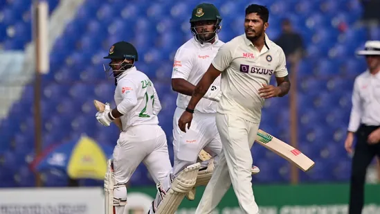 IND vs BAN 1st Test Day 2 : दूसरे दिन का खेल खत्म, बांग्लादेश ने 8 विकेट खोकर बनाए 133 रन