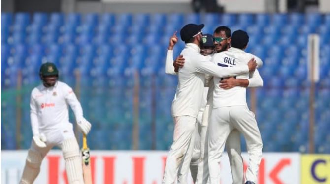 IND vs BAN 1st Test Day 4 Live : भारत जीत से बस 7 कदम दूर, बांग्लादेश के 176 रनों पर गिरे तीन विकेट