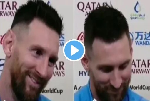 FIFA World Cup 2022: महिला पत्रकार ने कही ऐसी बात की भावुक हो गए Lionel Messi, वीडियो देख आप भी रह जाएंगे हैरान