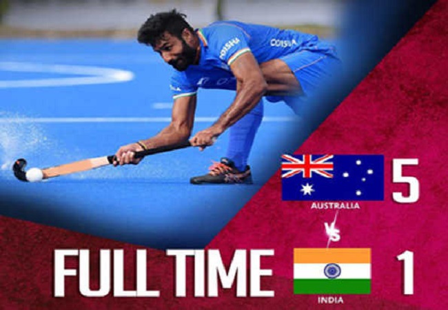 ऑस्ट्रेलिया ने भारत को 5-1 से रौंदकर, सीरीज में हासिल की अजेय बढ़त