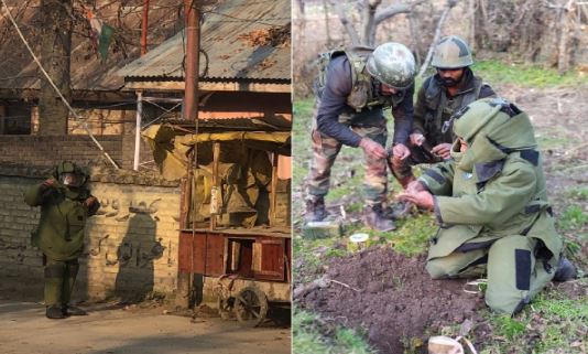 Jammu and Kashmir: सुरक्षाबलों ने आतंकियों की बड़ी साजिश को किया नाकाम, ठेले में लगी IED को किया नष्ट