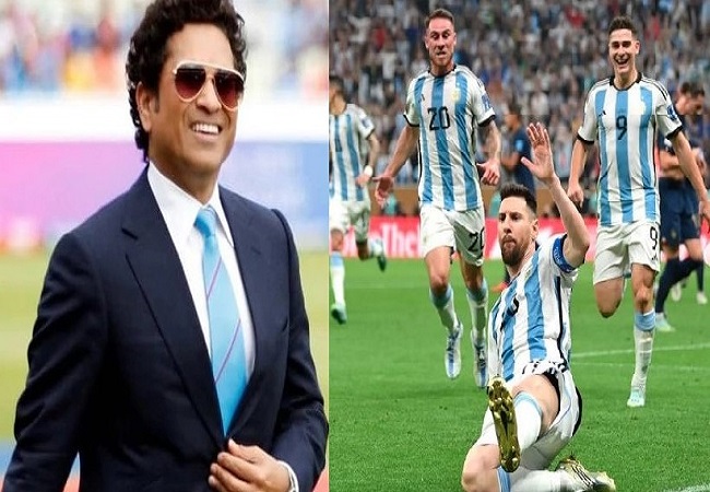 FIFA World Cup Final 2022 : सचिन तेंदुलकर बोले- फाइनल मैच में उस पल ही तय हो गया था अर्जेंटीना ही बनेगी वर्ल्ड चैंपियन