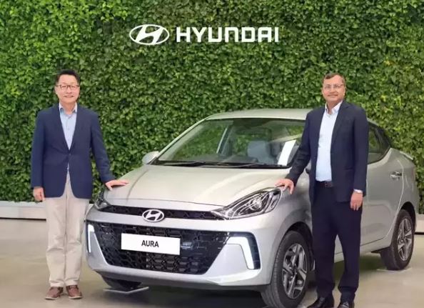 Auto News : फेसलिफ्ट डिजाइन के साथ नई Hyundai Aura लॉन्च, कीमत 6.29 लाख रुपये से शुरू
