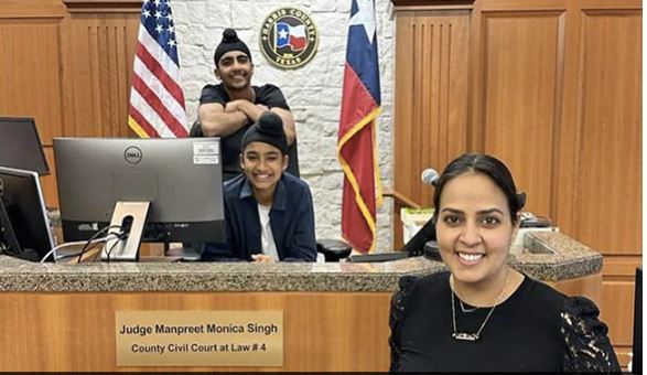 First woman Sikh judge in America : भारतीय मूल की मनप्रीत मोनिका सिंह अमेरिका में बनीं पहली महिला सिख जज
