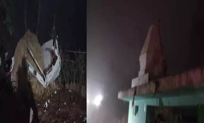 MP Plane Crash News : रीवा में मंदिर के गुंबद से टकराया प्लेन, पायलट की मौत, ट्रेनी घायल