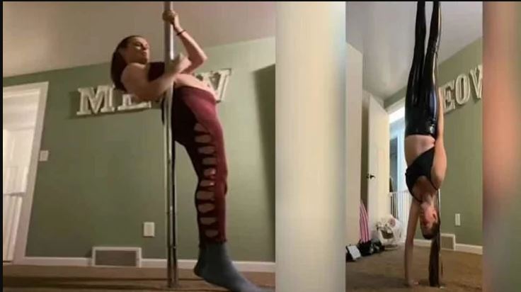 Pregnant Woman Pole Dance Video: प्रेग्नेंसी में महिला ने किया जबरदस्त पोल डांस, देख फैन्स हुए दंग