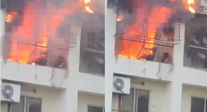 Gujarat News: इमारत की 7वीं मंजिल पर भीषण आग, बच्ची की मौत, कई लोगों के फंसे होने की संभावना