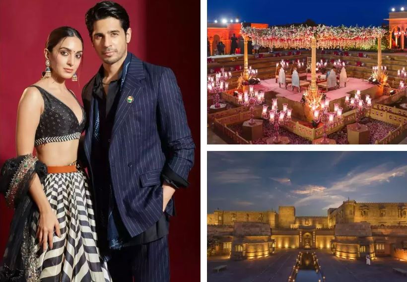 Siddharth-Kiara Wedding: कियारा सिद्धार्थ की शादी के लिए जगमगाया जैसलमेर का सूर्यगढ़ पैलेस, वायरल हुई वीडियो