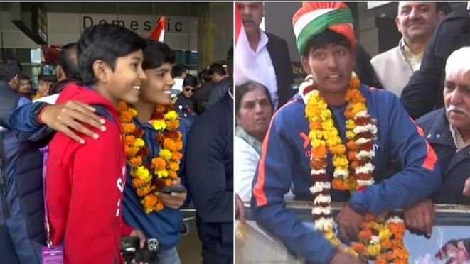 Indian women under-19 team: दिल्ली एयरपोर्ट पर अंडर-19 भारतीय महिला टीम का हुआ जोरदार स्वागत, देखिए तस्वीरें