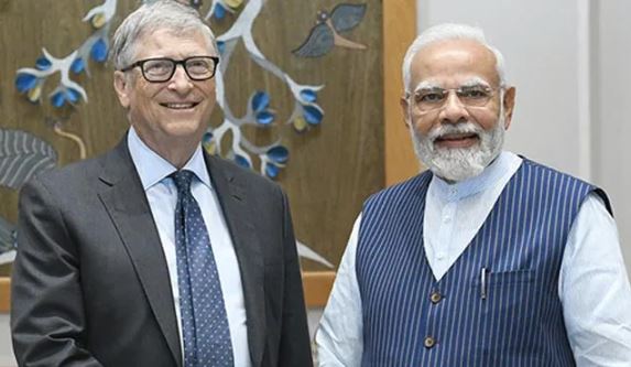 Bill Gates meets PM Modi : पीएम मोदी से मिले बिल गेट्स,कहा- मुझे भारत की प्रगति के बारे में और अधिक आशावादी बनाया