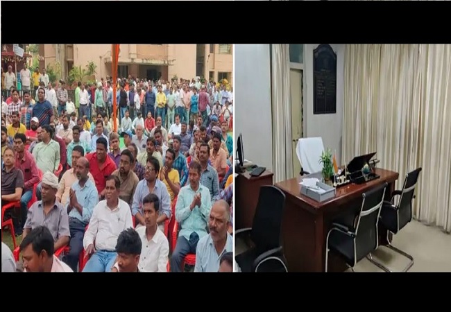 यूपी में 23 साल बाद बिजली कर्मचारियों का कार्यबहिष्कार : एके शर्मा बोले- व्यवस्था बिगड़ी तो कर्मचारियों पर होगा सख्त एक्शन
