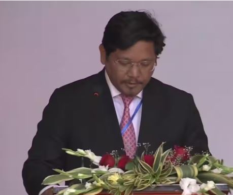 Meghalaya CM Oath: पीएम मोदी की मौजूदगी में Konrad Sangma ने ली CM पद की शपथ