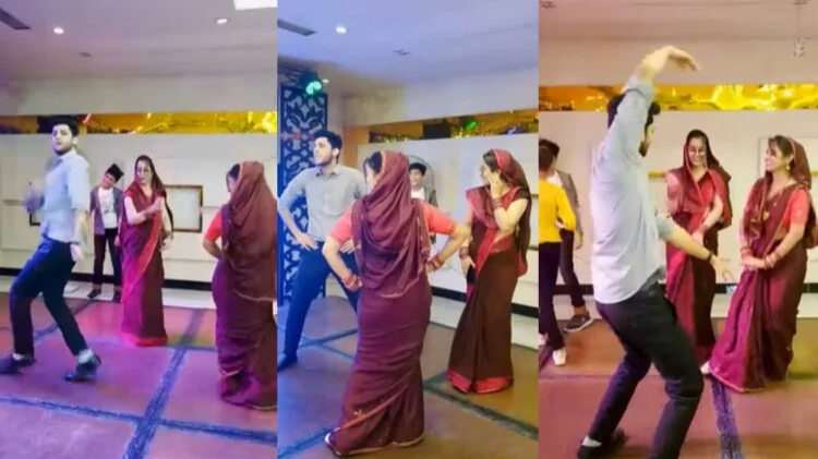 Devar Bhabhi Dance Video: दो-दो भाभियों के साथ देवर ने किया गजब डांस, देख बोले लोग
