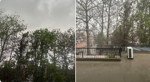 Lucknow News: लखनऊ में शुरू हुई तेज बारिश, दिन में हुआ अंधेरा, ठंड भी बढ़ी