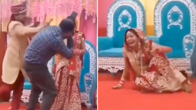 Bride’s Laughing Video Viral: फोटोग्राफर ने किया कुछ ऐसा कि दूल्हे को आया गुस्सा, तो लॉट लॉट कर हंसने लगी दुल्हन